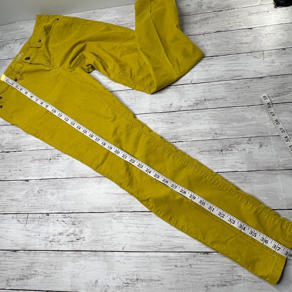 Loft modern skinny cords  in lime green 4 - Picture 6 of 11